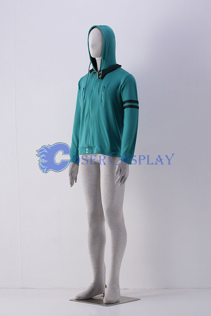 Tokyo Ghoul kaneziki Green Cosply Costume